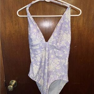 Summersalt Floral Swimsuit Purple